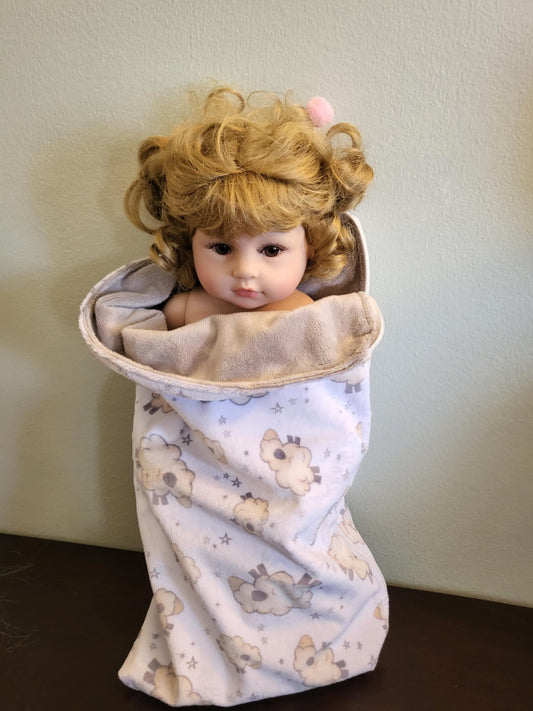 Doll Sleeping Bag – “Happy Little Oops” Edition